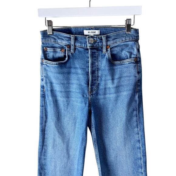RE/DONE 70s Stove Pipe High Rise Jeans‎ 25 - Picture 3 of 13